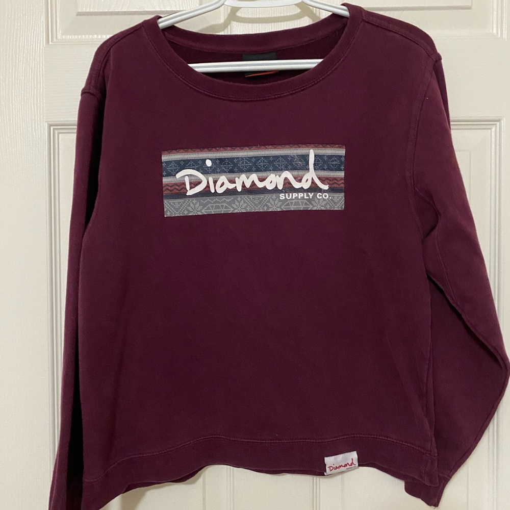 Diamond supply co. Crew neck